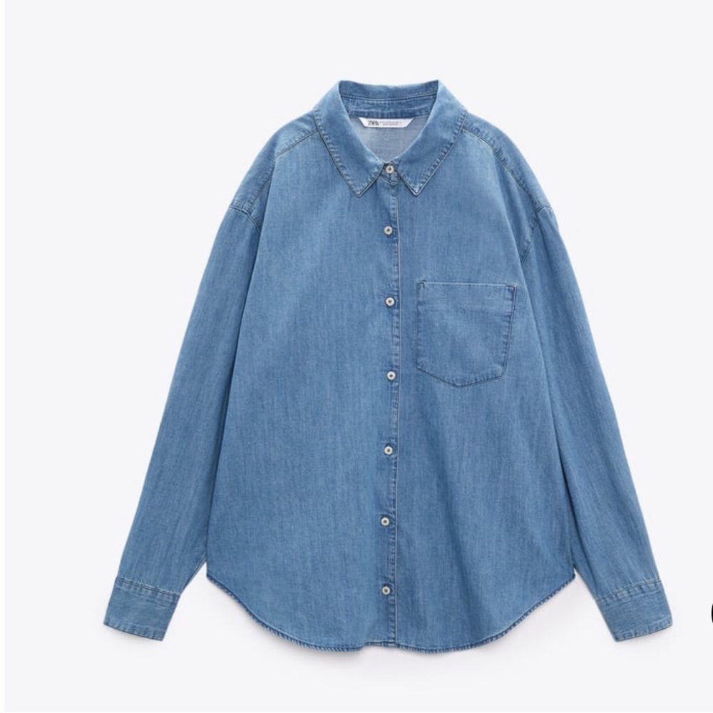 DENIM SHIRT - Picture 2 of 4